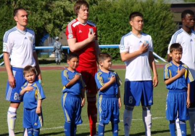 Игроки ФК "Жетысу". Фото  с сайта клуба