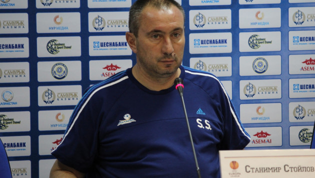Тренер "Астаны" Стойлов остался недоволен игрой своей команды против "Пюника"