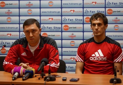 Владимир Газзаев и Юрий Логвиненко. Фото с сайта ФК "Актобе"