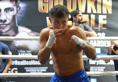 Геннадий Головкин.  Фото с сайта boxingscene.com