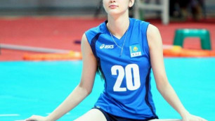 Казахстанская волейболистка стала звездой китайского интернета