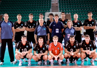 Сборная Казахстана по волейболу. Фото с сайта volley.kz