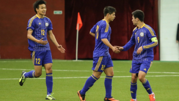 Дубль Жангылышбая помог молодежной сборной Казахстана обыграть Кыргызстан