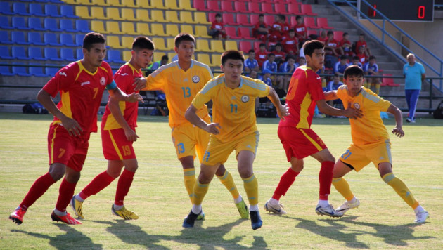 Молодежная сборная Казахстана разгромила Кыргызстан в повторном матче