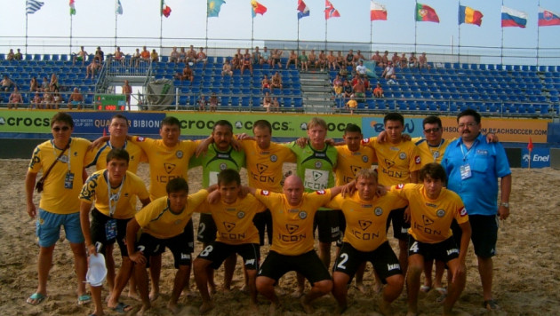 Сборная Казахстана по пляжному футболу заменит Грузию в отборе к ЧМ-2015