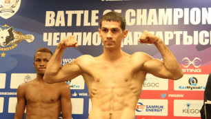 Боксер "Астана Арланс" рассказал о победной тактике в бою с призером Олимпиады из "Куба Домадорес"
