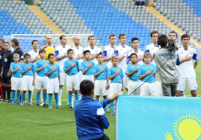 Футболисты сборной Казахстана. Фото Vesti.kz©