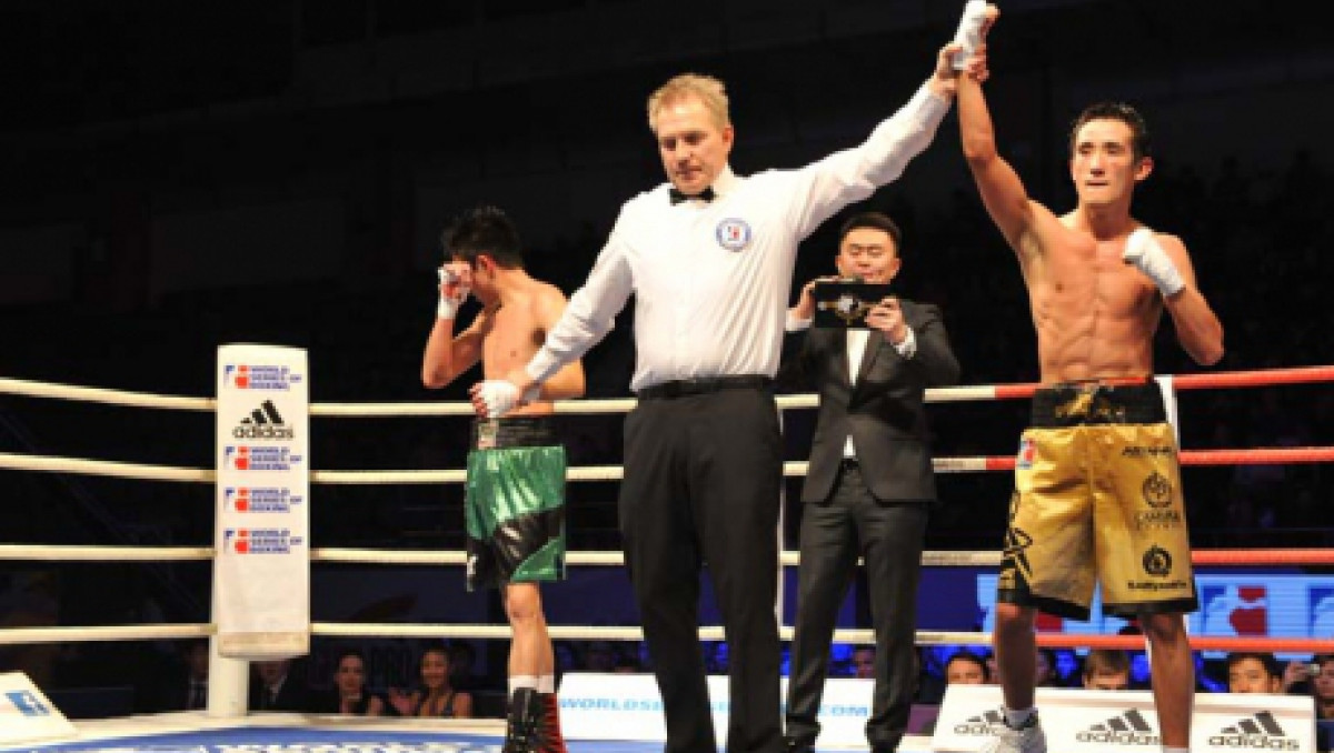 Мардан Берикбаев выиграл первый бой встречи "Астана Арланс" против "Куба Домадорес"