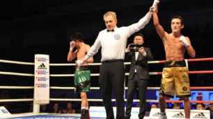Мардан Берикбаев выиграл первый бой встречи "Астана Арланс" против "Куба Домадорес"