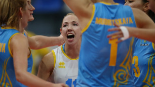 Женская сборная Казахстана по волейболу вышла в полуфинал Кубка Азии