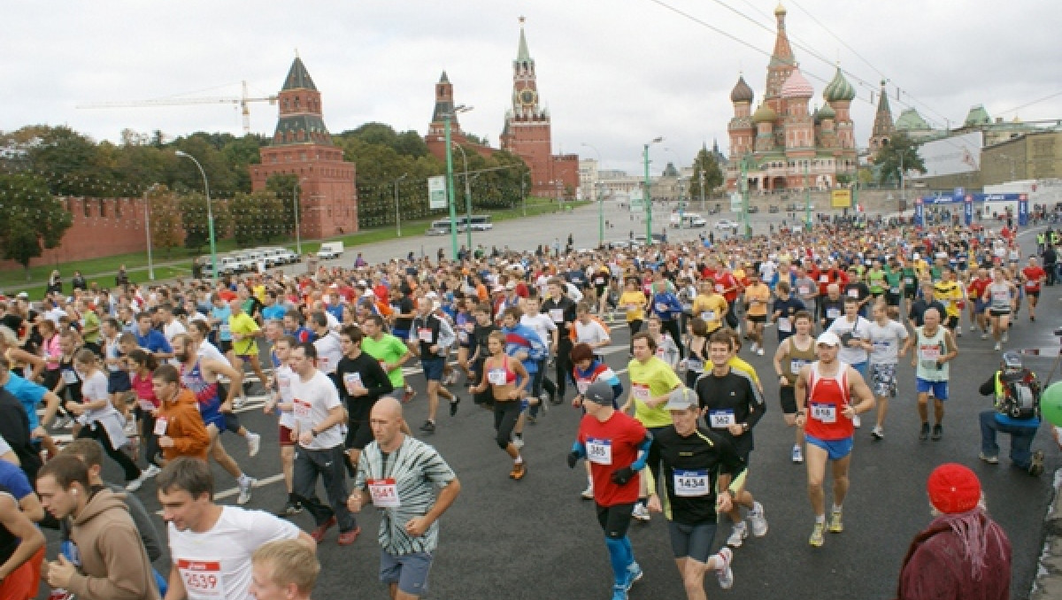 Бегунья из Казахстана выиграла Московский марафон 