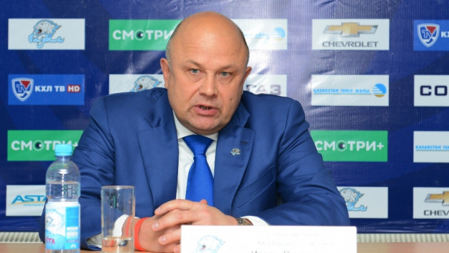 Есть претензии к нападающим - тренер "Барыса" о матче с "Динамо"