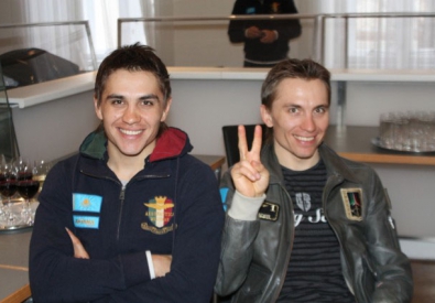 Валентин (слева) и Максим Иглинские. Фото с сайта astanafans.com