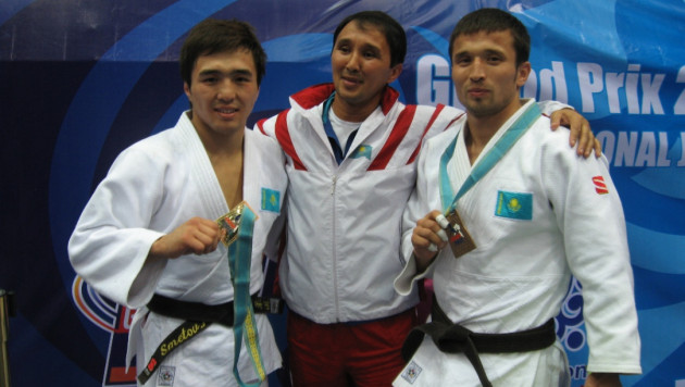 Три медали завоевали казахстанские дзюдоисты на мировом Гран-при в Астане