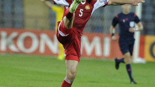 Защитник "Актобе" вошел в десятку лучших бомбардиров сборной Армении