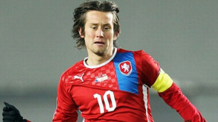 Томаш Росицки остался в запасе на матч сборной Чехии против Казахстана