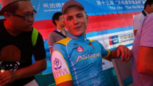 Казахстанский велогонщик Илья Давиденок сдал положительный допинг-тест