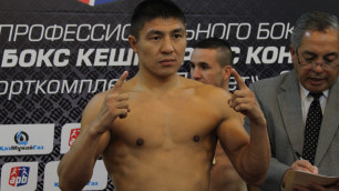 Казахстанский боксер Абдрахманов уверенно прошел взвешивание для участия в AIBA Pro Boxing