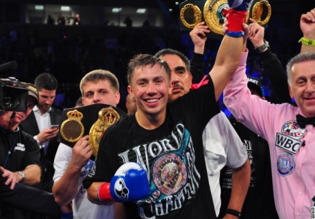 Геннадий Головкин. Фото с сайта boxingscene.com