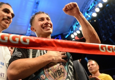 Геннадий Головкин. Фото с сайта boxingscene.com