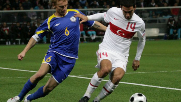 Арда Туран и Танат Нусербаев самые дорогие участники матча Евро-2016 Турция - Казахстан