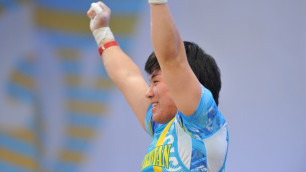 Казахстанка Жаппаркул завоевала серебряную медаль чемпионата мира в Алматы