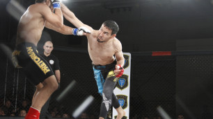 Тлауов одержал победу над бразильским бойцом удушающим приемом на турнире в Алматы