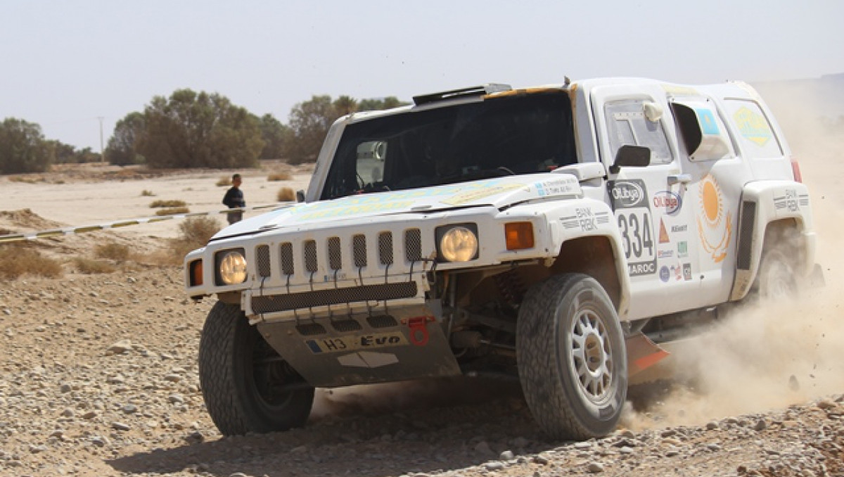 Экипаж Off Road Kazakhstan остановился в шаге от победы на первом этапе Africa Eco Race-2015