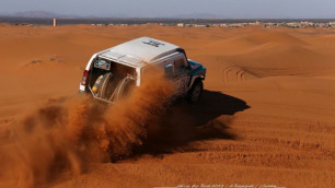 Казахстанский экипаж возглавил общий зачет Africa Eco Race-2015 по итогам трех этапов