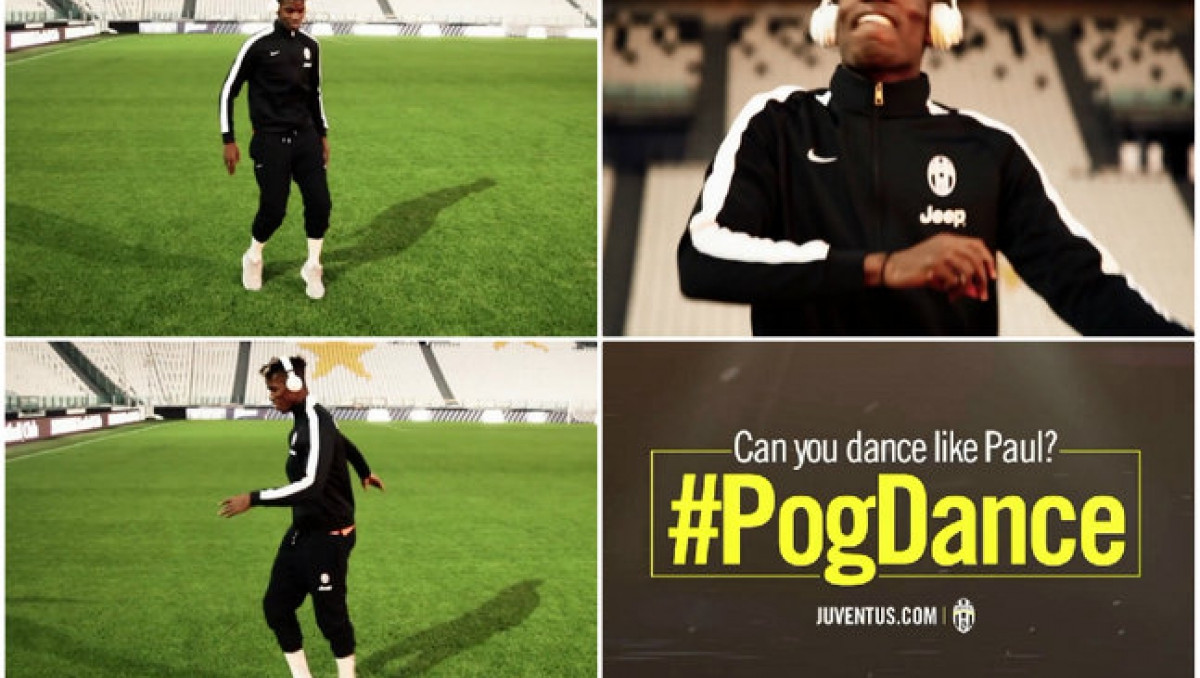 "PogDance" от Погба: лидер "Ювентуса" бросил вызов болельщикам