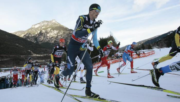 Алексей Полторанин выиграл гонку на 10 километров в рамках "Тур де Ски"