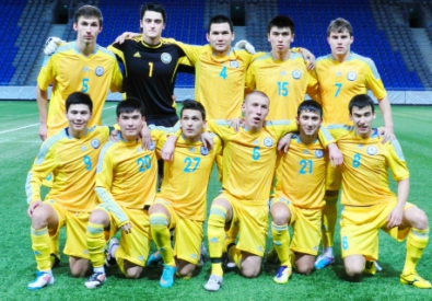 Молодежная сборная Казахстана. Фото с сайта Федерации футбола Казахстана