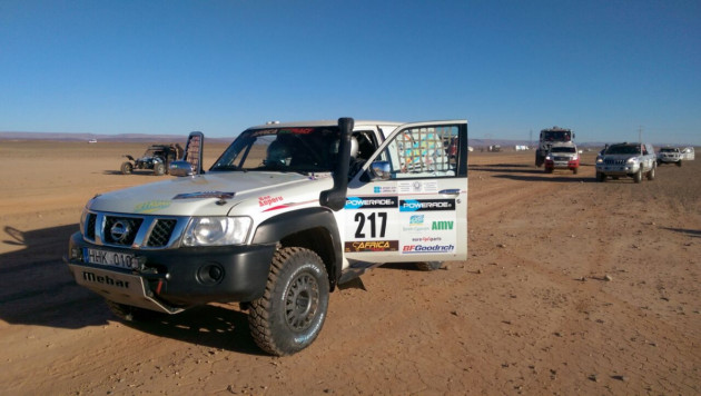 Казахстанский экипаж стал первым в серийном зачете внедорожников на 10-м этапе Africa Eco Race