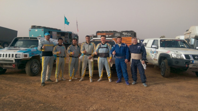 Казахстанский экипаж стал первым в своем классе по итогам Africa Eco Race-2015
