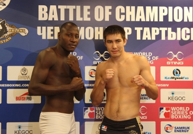 Алмат Серимов (справа). Фото с сайта sk-sport.kz