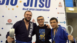 Казахстанские бойцы впервые стали чемпионами Европы по джиу-джитсу