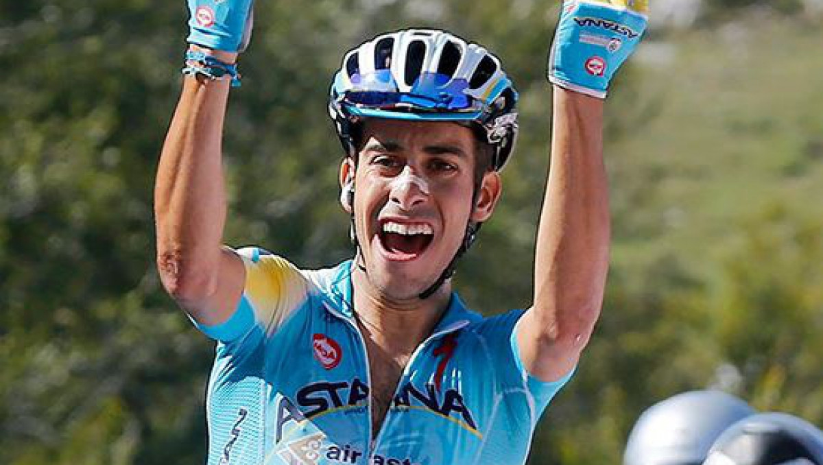 Гонщик "Астаны" Фабио Ару рассказал о желании победить Контадора на "Джиро д'Италия"