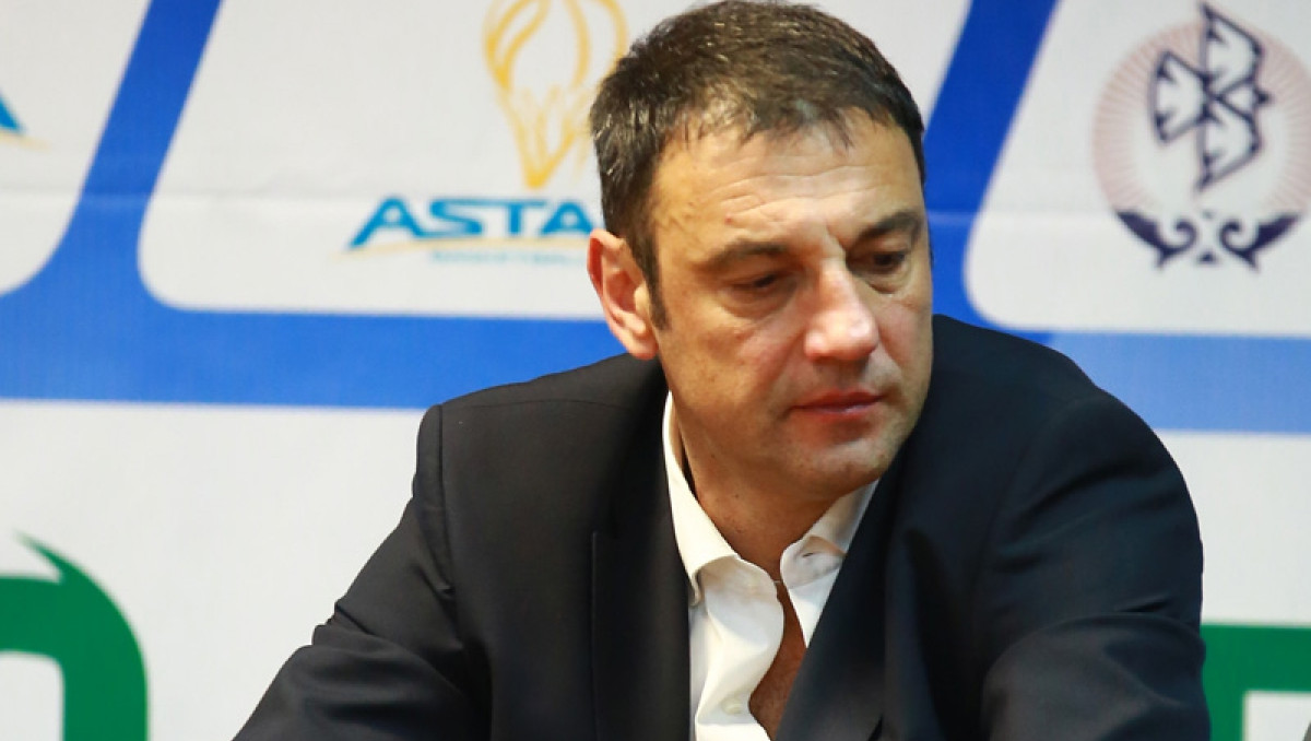 БК "Астана" объявил о расторжении контракта с главным тренером команды