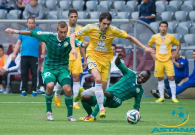 Атанас Курдов (в центре). Фото с сайта ФК Астана