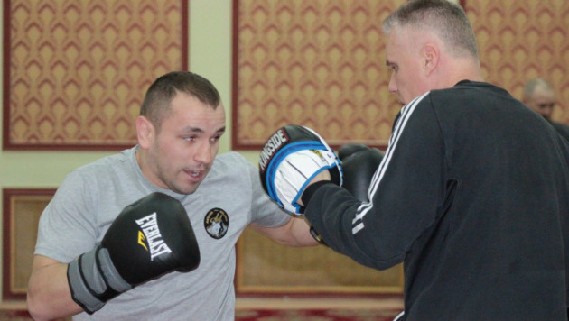 Боксеры "Астана арланс" провели в Караганде тренировку перед встречей с "Американскими нокаутерами"