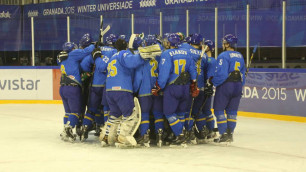 Казахстанские хоккеисты проиграли России в финале Универсиады-2015