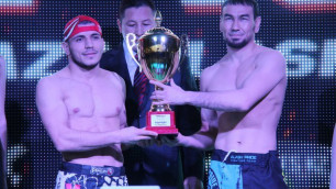 Казахстанец Тлауов победил турка Маммадова в главном бою турнира RPAP vol.3