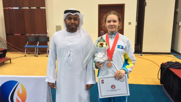 Казахстанская саблистка выиграла бронзовую медаль чемпионата Азии