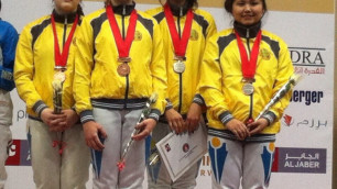 Казахстанские кадеты стали бронзовыми призерами чемпионата Азии по фехтованию