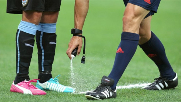 В казахстанском футболе пока не будут применять исчезающий спрей