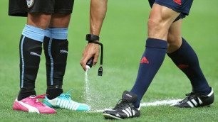 В казахстанском футболе пока не будут применять исчезающий спрей