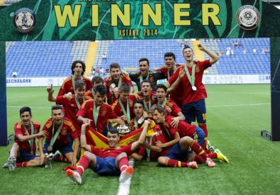 Юношеская сборная Испании по футболу. Фото kff.kz