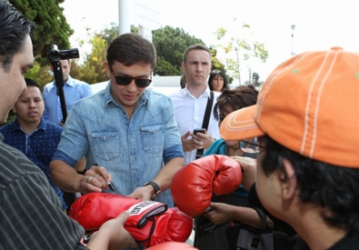 Геннадий Головкин. Фото с сайта Boxingscene.com