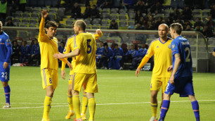 Сборная Казахстана крупно проиграла Исландии в матче отбора Евро-2016