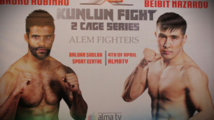 Казахстанские бойцы ММА узнали своих соперников по турниру Kunlun Fight 2 Cage Series в Алматы
